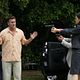 <b>Bruce Campbell, Lauren Stamile</b> Bild : Burn Notice