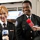 Rookie Blue : photo Lauren Holly, Lyriq Bent