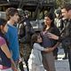 Terra Nova : photo Alana Mansour, Jason O'Mara, Landon Liboiron, Naomi Scott, Shelley Conn