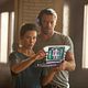 Real Steel : photo Evangeline Lilly, Hugh Jackman, Shawn Levy