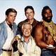 Das A-Team : photo Dirk Benedict, Dwight Schultz, George Peppard, Mr. T