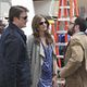 Castle : photo Nathan Fillion, P.J. Byrne, Stana Katic