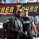 Die etwas anderen Cops : photo Adam McKay, Dwayne Johnson, Samuel L. Jackson