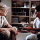 Pleasantville - Zu schön, um wahr zu sein : photo Don Knotts, Gary Ross, Tobey Maguire