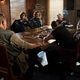 Sons of Anarchy : photo Charlie Hunnam, Kim Coates, Mark Boone, Ron Perlman, Ryan Hurst