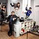 <b>Alphonso McAuley, Bret Harrison, Christian Slater, Odette Yustman</b> Bild : Breaking In