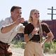 <b>Christoph Waltz, Francis Lawrence, Reese Witherspoon, Robert Pattinson</b> Bild : Wasser für Elefanten