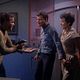 <b>DeForest Kelley, Jeanne Bal, William Shatner</b> Bild : Raumschiff Enterprise