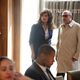 White Collar : photo Tiffani Thiessen, Willie Garson