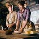 <b>Emily Watson, Jeremy Irvine, Steven Spielberg</b> Bild : War Horse