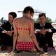 Voir la mer : photo Nicolas Giraud, Patrice Leconte, Pauline Lefevre
