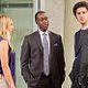 House of Lies : photo Ben Schwartz, Don Cheadle, Kristen Bell