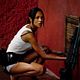 <b>Olivier Megaton, Zoe Saldana</b> Bild : Colombiana