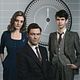 The Hour : photo Ben Whishaw, Dominic West, Romola Garai