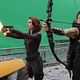 Marvel's The Avengers : photo Jeremy Renner, Joss Whedon, Scarlett Johansson
