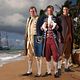 Treasure Island : photo Daniel Mays, Philip Glenister, Rupert Penry-Jones