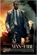 Mann unter Feuer