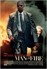 Mann unter Feuer