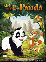 Kleiner starker Panda