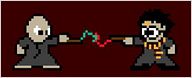 Coole Poster zu "Harry Potter", "Matrix" und "Jurassic Park" in 8-Bit-Grafik