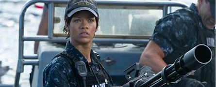 Popstar Rihanna für "Fast and the Furious 6" im Gespräch 
